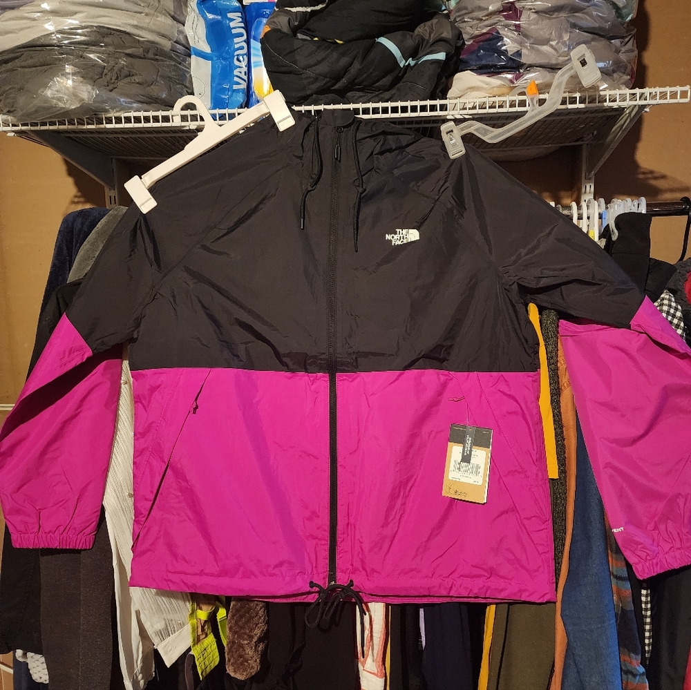 The North Face Black&Pink DRY VENT Jacket
